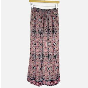 Angie boho pull on pants L